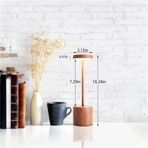 LED Cordless Table Lamps Set of 2,Portable Rechargeable 5000mAh Outdoor Table - Picture 6 of 7